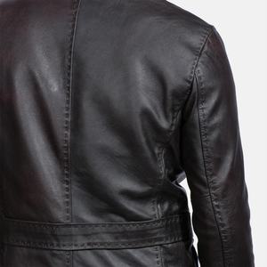 Blazer en cuir pour homme au design élégant, léger, anti-plis, confortable et respirant – Grande vente - Product Image 5