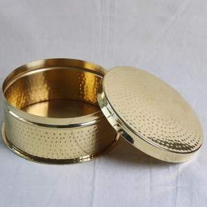 Ensemble de 3 casseroles en laiton Thermosteel avec étui isotherme premium pour cuisine et salle à manger, avec bols de conservation des aliments isolés pour la maison - Product Image 2