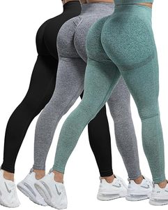 Leggings de yoga sans couture couleur bordeaux à séchage rapide pour femmes, 100% coton, taille haute, logo personnalisé, leggings pour femmes en vente - Product Image 5