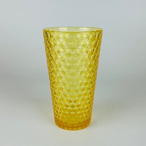 18 oz Vintage Diamond Design Break Resistant <b>Plastic</b> <b>Tumbler</b> for Home Restaurant Party Use - Product Image 4