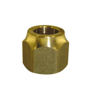 Brass Fully <b>Threaded</b> Hex Head Nylon Insert Self-locking <b>Lock</b> Nut AOL-152(SAE#010166) - Product Image 2