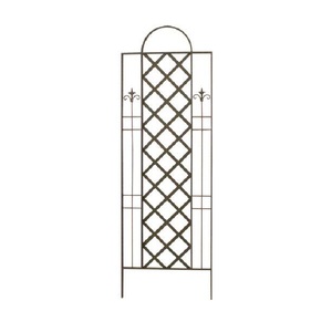 Treillis de jardin en fer forgé fait main, très demandé, idéal pour les jardins de fermes et le support vertical des plantes, taille et forme personnalisables - Product Image 6