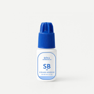 Colle pour extensions de cils liquides PMMA de type SB, imperméable, végane, séchage ultra-rapide, adhérence forte, fabriquée en Corée, flacon OEM - Product Image 1