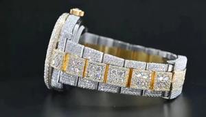 นาฬิกาเพชรโมอิสซาไนต์คุณภาพเยี่ยมสไตล์ญี่ปุ่น สำหรับสวมใส่ทุกวัน ทนทาน ป้องกันรอยขีดข่วน มีจำหน่ายในปริมาณมาก - Product Image 4