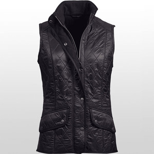 Chaleco Acolchado para Mujer, Económico, para Otoño e Invierno, Sin Mangas, Color Negro Sólido, Nuevo - Product Image 1