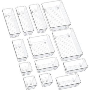 Set di 13 Organizzatori per Cassetti in Silicone Antiscivolo per Facile Organizzazione - Product Image 1