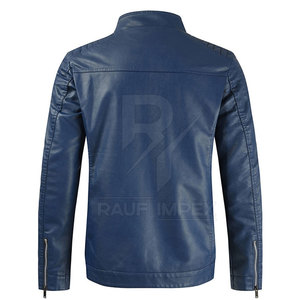 Men's <b>Winter</b> <b>Leather</b> <b>Jacket</b> Soft Cowhide Fashion Modern Casual Streetwear Stylish Breathable Eco-Friendly High Quality Outerwear - Product Image 2