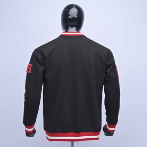 Nouveauté, sweat-shirt à col rond surdimensionné pour homme, de haute qualité, logo personnalisé, fabricants, couleur unie, 100% coton, brodé - Product Image 5