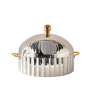 Plats de service de luxe de haute qualité pour buffet, chauffe-plats, réchauds, plats de présentation pour desserts et noix - Product Image 1