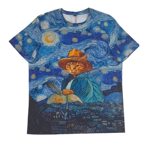 Camiseta de Manga Corta con Estampado Digital Personalizada para Hombre - 100% Algodón, Corte Regular, Talla 3XL - Product Image 2