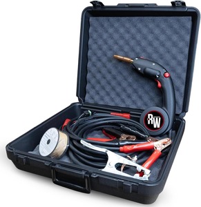 Máquina de Soldar Portátil, Soldadora MIG a Gas con Alimentación por Batería de Coche, Soldadura en Movimiento para Acero, Aluminio y Más, Incluye Estuche de Transporte - Product Image 3