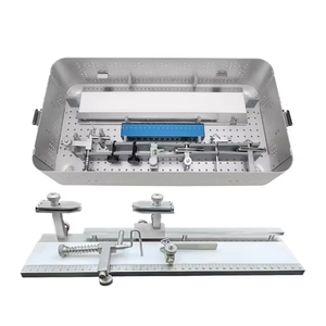 Kit d'instruments chirurgicaux orthopédiques en acier inoxydable : Alésoir tibial canulé, Plug de tunnel, Outils manuels de fixation osseuse - Product Image 6