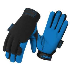 Cowhide Grain Leather Protective <b>Gloves</b> Breathable Spandex Laminated Mechanic Assembly <b>Driving</b> <b>Gloves</b> Fireproof Safety <b>Gloves</b> - Product Image 2