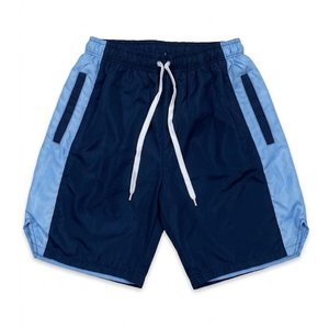 High Selling Custom Navy Blue Sky Blue Men's Nylon <b>Wind</b> <b>Breaker</b> Shorts Sets For Summer Breathable Outwear Set Streetwear Jackets - Product Image 4