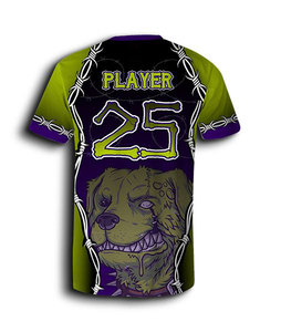 Maillot de softball de marque privée à la mode Design personnalisable Vêtements de sport pour adultes Tissu respirant Style frais Coupe confortable Durable - Product Image 4