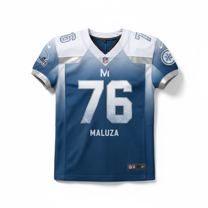 ชุดยูนิฟอร์มอเมริกันฟุตบอลแบบสั่งทำพิเศษ ชุดเสื้อและกางเกงทีมแบบซับลิเมชั่นเต็มตัว ผ้าตาข่ายระบายอากาศได้ดี ทนทาน เหมาะสำหรับการฝึกซ้อม - Product Image 1