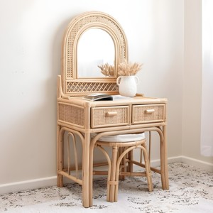 Bedroom furniture make up dressing table for girl woman lady with chair customized private logo - Product Image 5