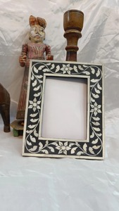 Nuevo Diseño Vintage Ecológico, Marco de Fotos MOP, Marco de Fotos Floral Hecho a Mano con Resina MDF y Madreperla, Venta al por Mayor de Fábrica - Product Image 2