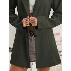 เสื้อเบลเซอร์คอปกมีกระดุมแถวเดียวของผู้หญิง Bibi - Product Image 2