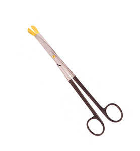 Ciseaux chirurgicaux dentaires Solz Gold Tip de 20 cm – Manche biseauté incurvé super tranchant pour une coupe manuelle de précision, instrument réutilisable - Product Image 5