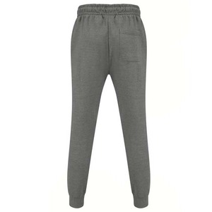Survêtement gris à capuche pour homme, fermeture éclair intégrale, coupe décontractée, avec poches latérales, vêtement d'automne, 100% coton, couleur unie - Product Image 5