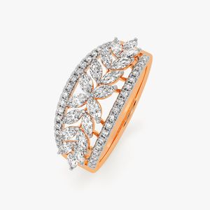 Anillo de Compromiso Solitario con Diamante Cultivado en Laboratorio, en Oro Amarillo de 14K, Corte Redondo - Product Image 1