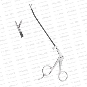 Pince à préhension frontale Daniel Endoforehead 6 po, courbée à droite, malléable, isolée, instrument endoscopique pour chirurgie plastique frontale Vaslcare - Product Image 2
