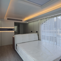 Capsula Spaziale Mobile di Lusso Personalizzata Resistente alle Intemperie, Mini Casa con Cucina e Bagno Completi, Modulo Prefabbricato per Hotel, Villa, Campeggio