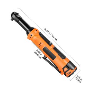 Set di Chiavi a Cricchetto Elettriche Senza Fili da 3/8 Pollici, Alimentate a Batteria, con 230 RPM e 33 Ft-lbs di Coppia - Product Image 5