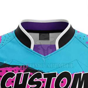 Maillot de paintball professionnel à faible MOQ, personnalisé pour hommes et femmes, avec graphismes sublimés et nom du joueur - Product Image 5