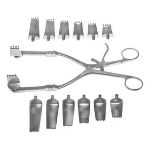 Rétracteur manuel de décompression en acier inoxydable, outil neurochirurgical, chirurgie cardiovasculaire, certifié CE, garantie 1 an, Classe II - Product Image 4