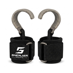 Custom Logo Unisex Neoprene Heavy-Duty Non-Slip Waterproof Adjustable Breathable Palm Guard Wrist Support Straps Gym Training - Product Image 2
