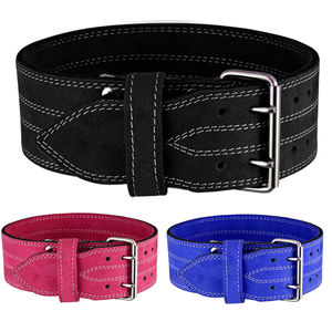 GAF Professional Leather High Quality Non-Slip Heavy Duty Unisex Fitness <b>Belt</b> <b>Squat</b> Deadlift Weightlifting Strength Training - Product Image 5