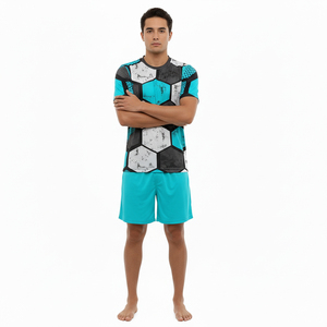 Maillot de football moderne 2026 tendance 100 % polyester respirant grande taille à manches courtes uniforme de football personnalisé avec nom et numéro d'équipe - Product Image 5
