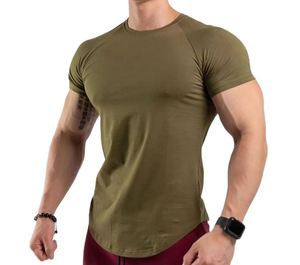 Camiseta Deportiva Larga de Algodón 200g para Hombre y Mujer, Personalizable con Impresión Digital, Transpirable, Informal, para Gimnasio y Fitness - Product Image 1