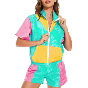 Outdoor Sportswear Nylon Windbreaker Windproof Shorts <b>Set</b> Wholesale High Quality <b>Women</b> Windbreaker <b>2</b> <b>Piece</b> <b>Set</b> Shorts <b>Set</b> - Product Image 3