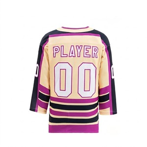 Jersey de Hockey sobre Hielo Personalizado para Hombre, Sublimado, Económico, Ligero, 100% Poliéster - Product Image 3