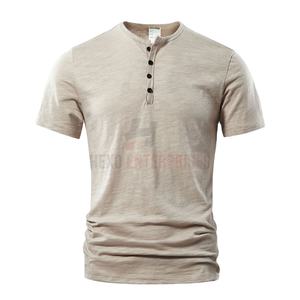 Nouvelle mode T-shirt d'été pour hommes à manches longues Vêtements de sport décontractés Slim Fit T-shirt en coton Respirant Plus Size T Shirt - Product Image 1