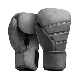 Gants de boxe en cuir PU pour hommes, entraînement, sparring, fermeture auto-agrippante, 12oz 14oz 16oz, paume respirante, mousse multicouche, kickboxing - Product Image 5