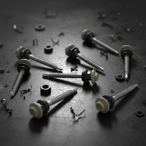 PDC Model 12 Hex Head Self Drilling <b>Screw</b> Carbon Steel Class 4.8 & 6.8 Zinc/<b>Galvanized</b> Coarse Thread Inch - Product Image 4