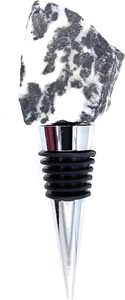 Tapón de Botella de Vino de Aleación con Tapa de Cristal Reutilizable Personalizado, con Cierre Metálico Hermético, Compatible con Cualquier Botella de Vino - Product Image 6