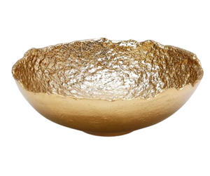 Bol décoratif en aluminium de qualité supérieure avec forme artistique pour un service haut de gamme et une mise en scène de table élégante - Product Image 1