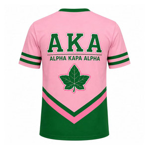 เสื้อยืดสั่งทำพิเศษสำหรับชมรมนักเรียนหญิง ผ้าฝ้าย 100% สีชมพูเขียว แขนสั้น ทรงปกติ คอกลม พิมพ์ลายลำลอง สำหรับผู้ชาย - Product Image 3