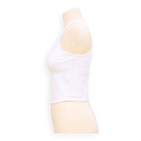 Débardeur à col montant pour femme – Soutien-gorge intégré, haut de yoga sans coutures |   Couleurs et logos personnalisés, fabricant de vêtements en Chine
