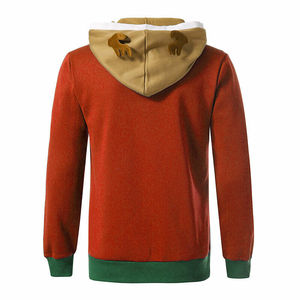 Sudadera con Capucha de Algodón Estampada Navideña, Diseño Artístico de Invierno, Secado Rápido, Unisex, Cómoda para Uso Diario - Product Image 6