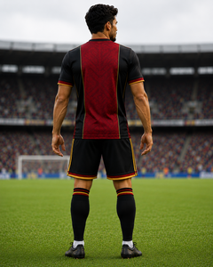 Custom Men's <b>Soccer</b> Team Football Uniforms Jersey Shorts Set Sublimation Printing Breathable Performance Sportswear 100% - Product Image 2