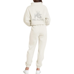 Sweat-shirt molletonné oversize à col montant pour femme, personnalisable avec logo, vente en gros, qualité supérieure, streetwear décontracté, le plus vendu - Product Image 6