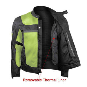 Chaqueta de Motociclismo Cordura Textil OEM de Carreras con Diseño de Protección contra Impactos, Armadura, Tallas Grandes, Impermeable y Transpirable 2026 - Product Image 4