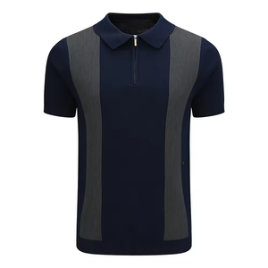 Polo Personalizado de Manga Corta para Hombre, Estilo Casual de Negocios, Talla Grande, Corte Ajustado, Camiseta de Verano - Product Image 1