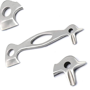 Herramientas de herrador de alta calidad más vendidas: Cortador de clavos de acero inoxidable para pezuñas, instrumento veterinario antideslizante de primera clase. - Product Image 5
